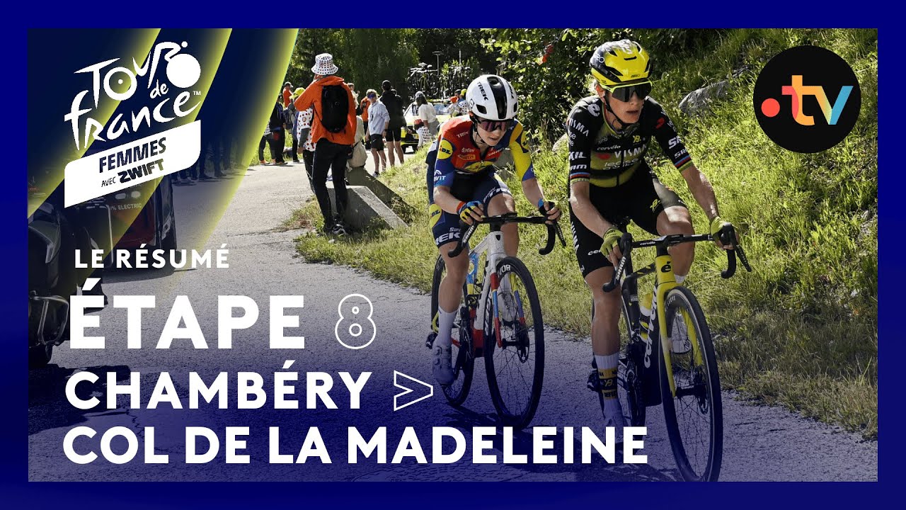 Tour de France Femmes 2025 : le résumé de l’étape 8