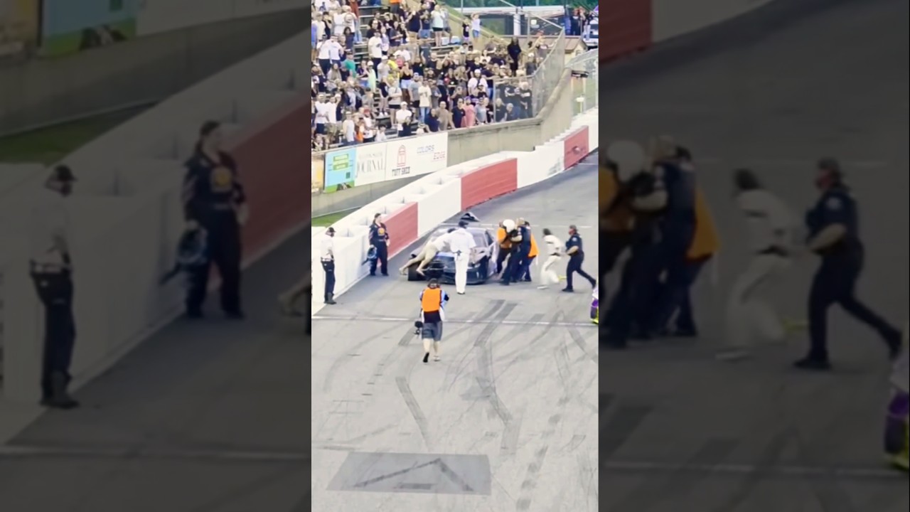 THIS MOVE GOT ZACK STALEY SUSPENDED FROM THE MADHOUSE BOWMAN GRAY STADIUM FOR THE SEASON
