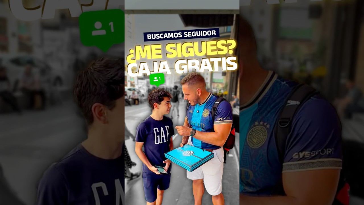 👤📱 ¿Sigues de mí? ¡Toma Mystery Box! 🔥🎁