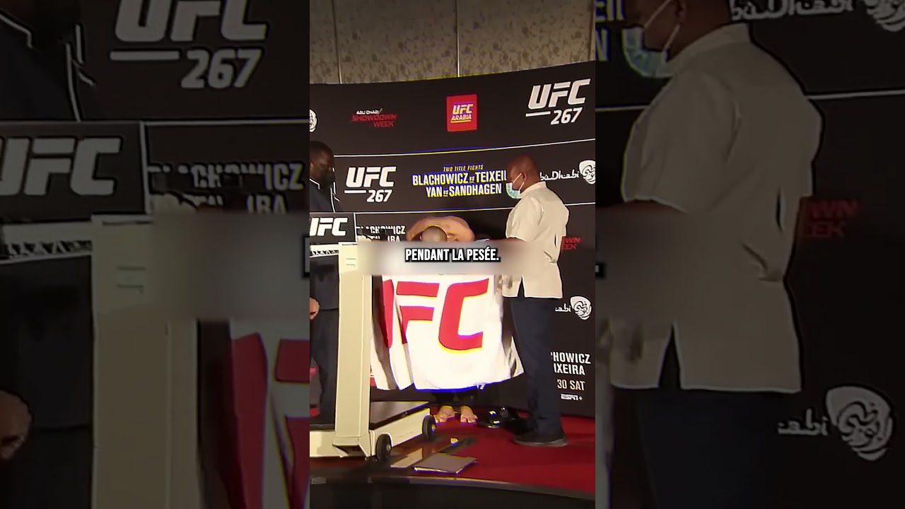 😲 Ce combattant UFC a voulu tricher..