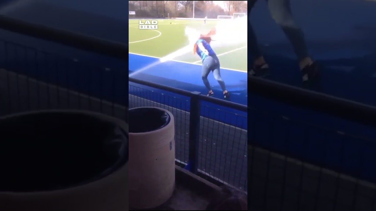 Pitch invasion went from bad to worse 💀 (🎥: CONTENTbible)