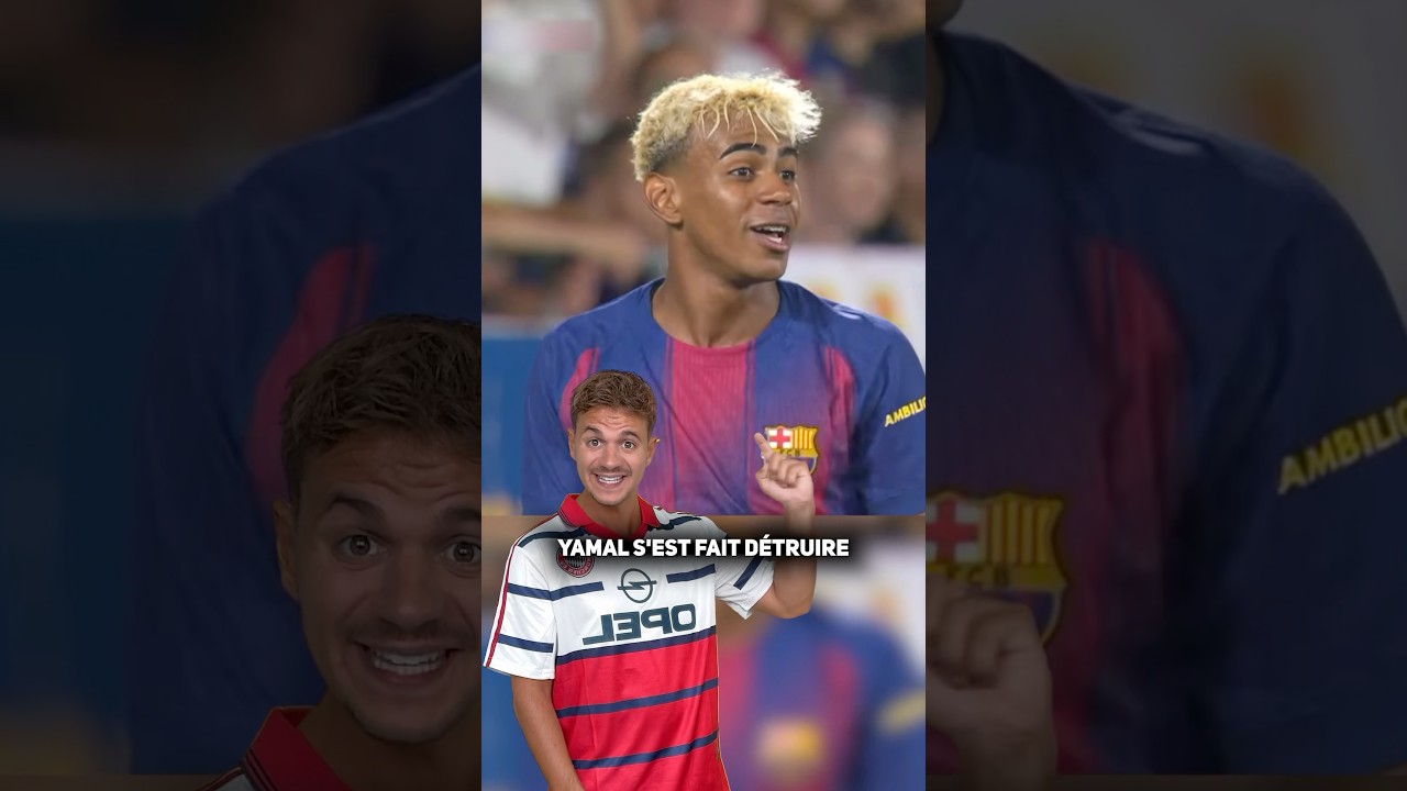 Yamal humilie CR7 sur sa célébration 😱#lamineyamal #ronaldo #fcbarcelona #football