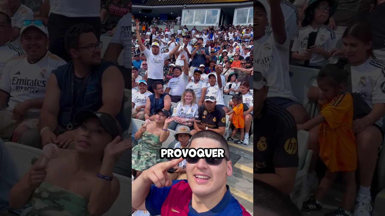 Il voulait prendre une photo avec tous les fans !