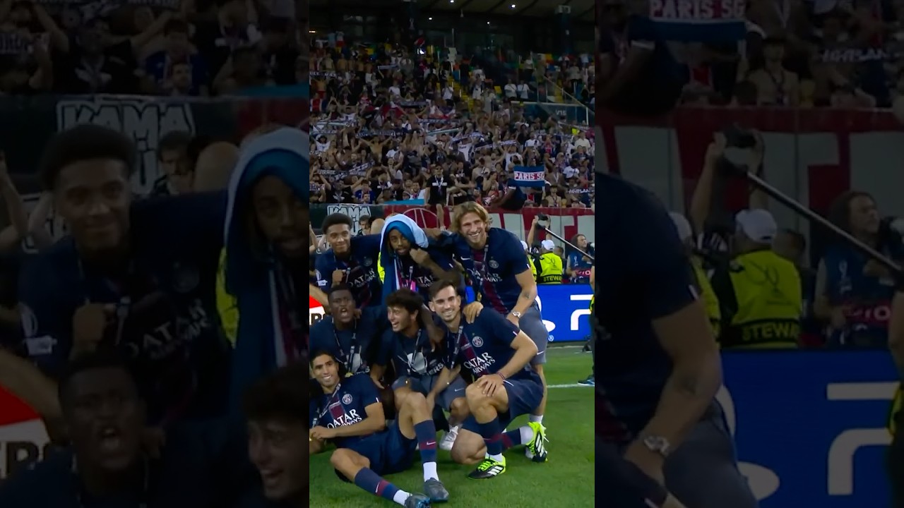 You’re one of us, Illia! ❤️💙 #supercup #psg #marquinhos #zabarni