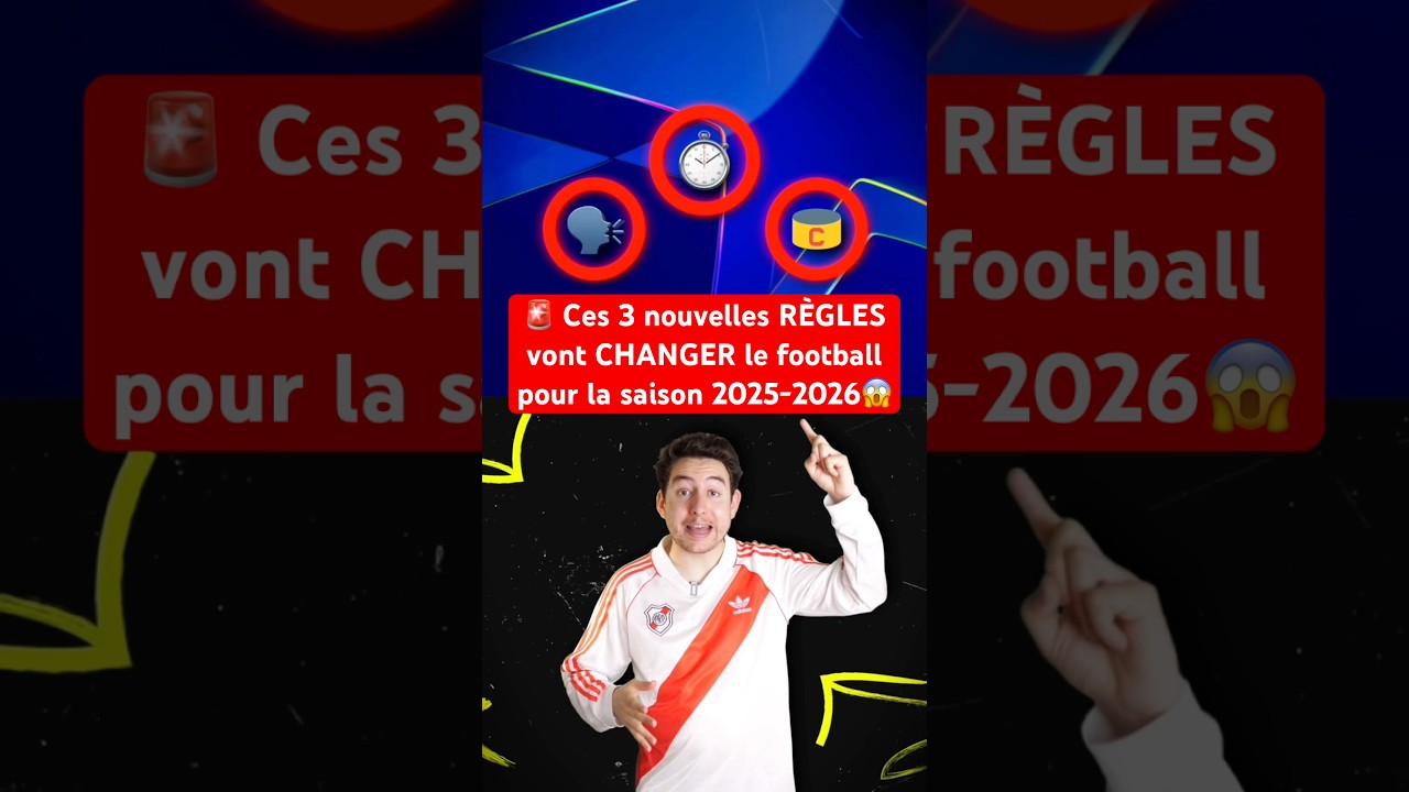La 3e RÈGLE va tout CHANGER 😱 #football #ligue1 #psg #realmadrid #liguedeschampions #liga #barca