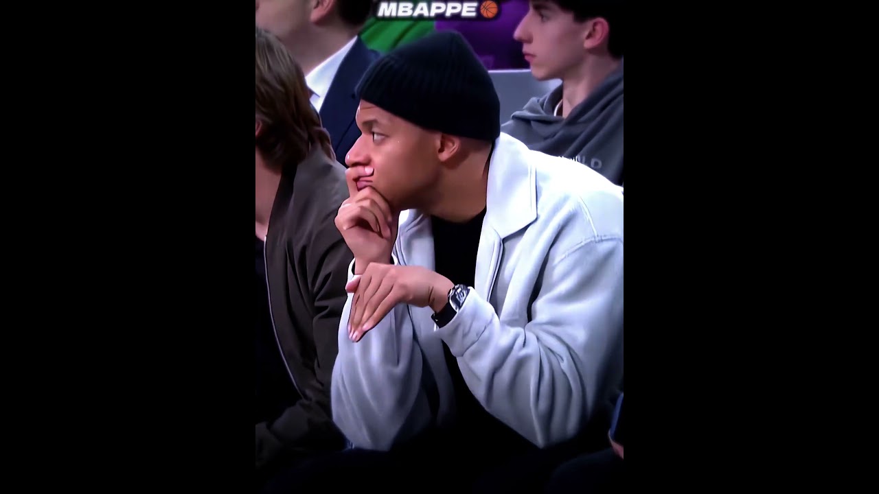 Quand Mbappé essaye le Basketball 🤣 #nba  #samm_k