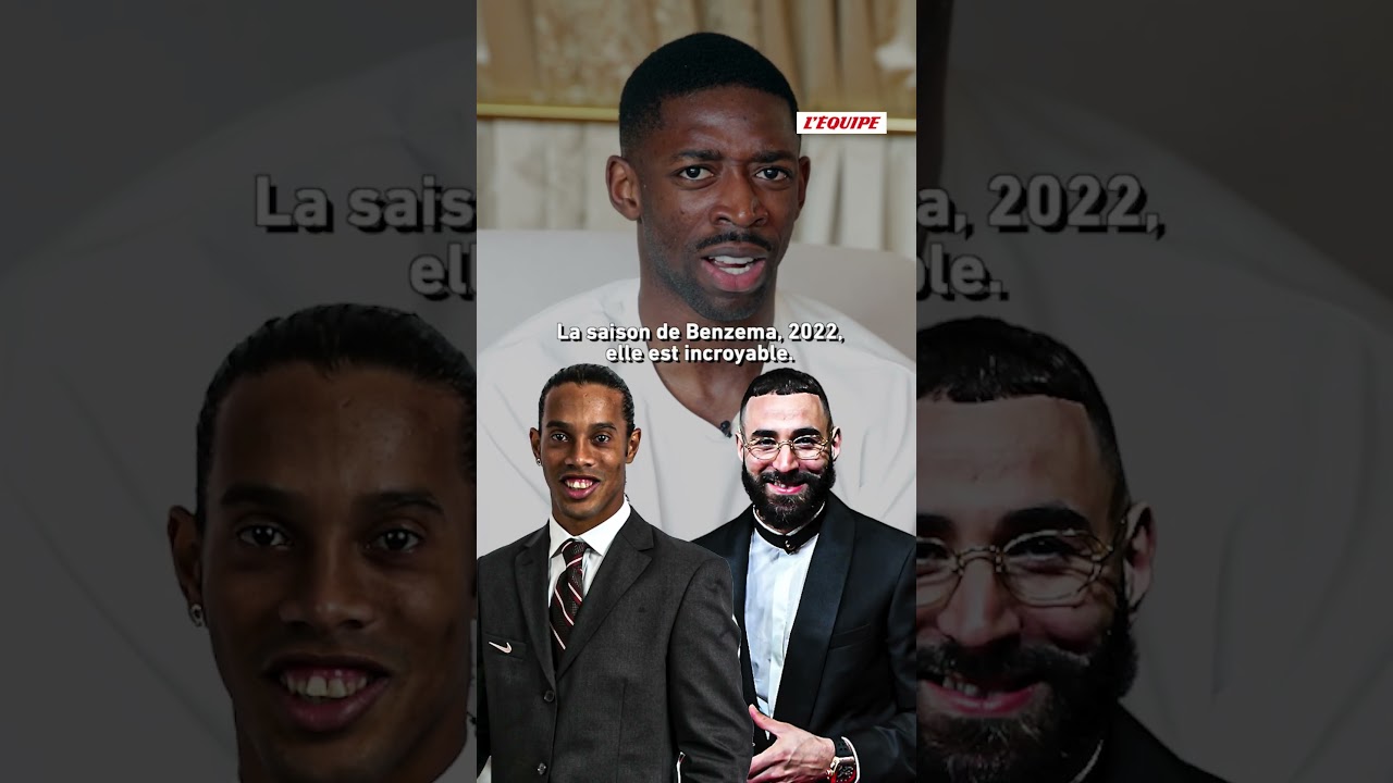 🥇 Pour Ousmane Dembélé, le plus grand Ballon d’Or de l’histoire est… #shorts #ballondor #football