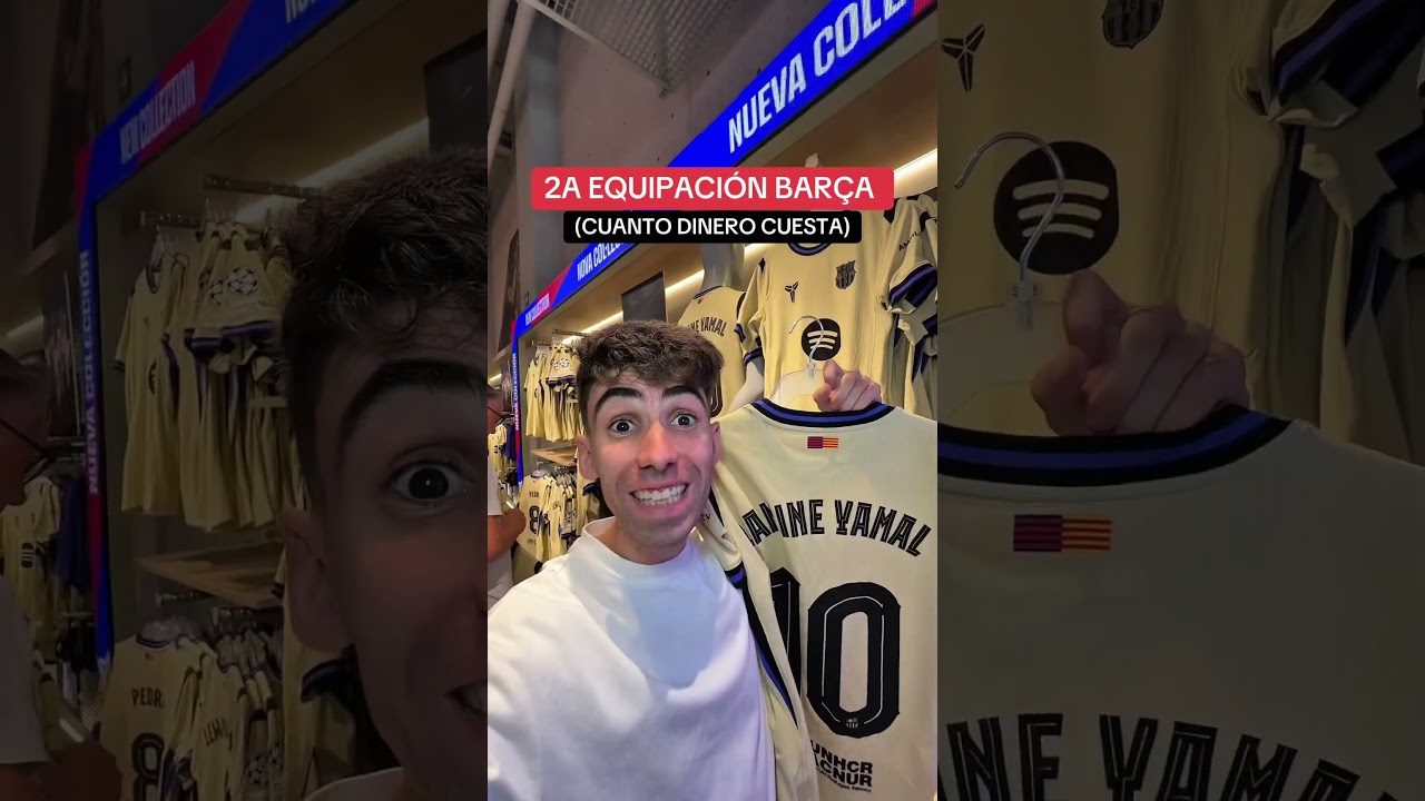 COMPRÉ LA NUEVA CAMISETA DEL BARÇA