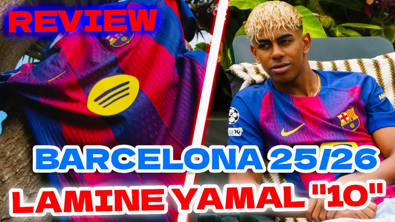 👑Barcelona 2025-26 Jersey Lamine Yamal · Okkinetic #Barcelona #lamineyamal #futbol