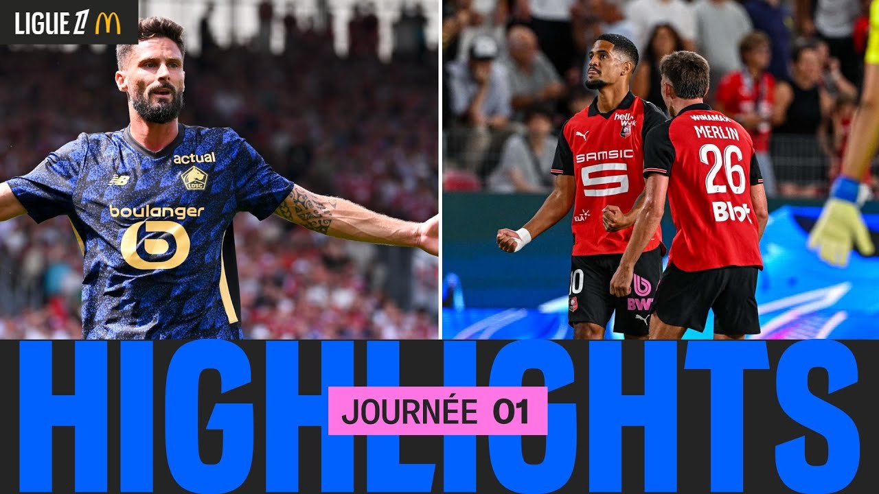 Résumé 1ère journée | Ligue 1 McDonald’s 25/26