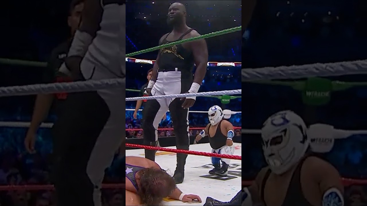 World’s Tallest Wrestler vs. World’s Smallest Wrestler