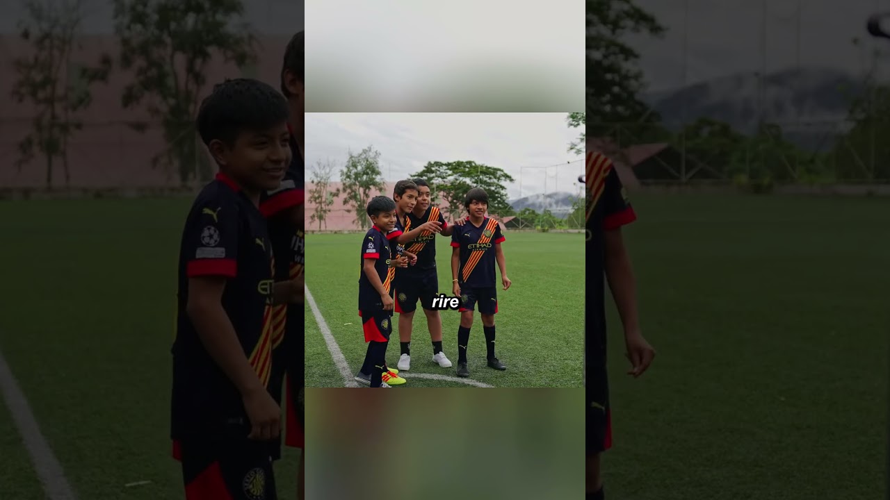Un orphelin devient star du football ⚽✨ #shorts