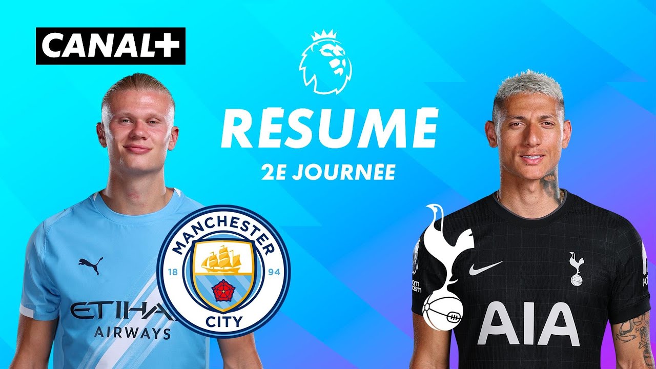 Le résumé de Man City / Tottenham – Premier League 2025-26 (J2)