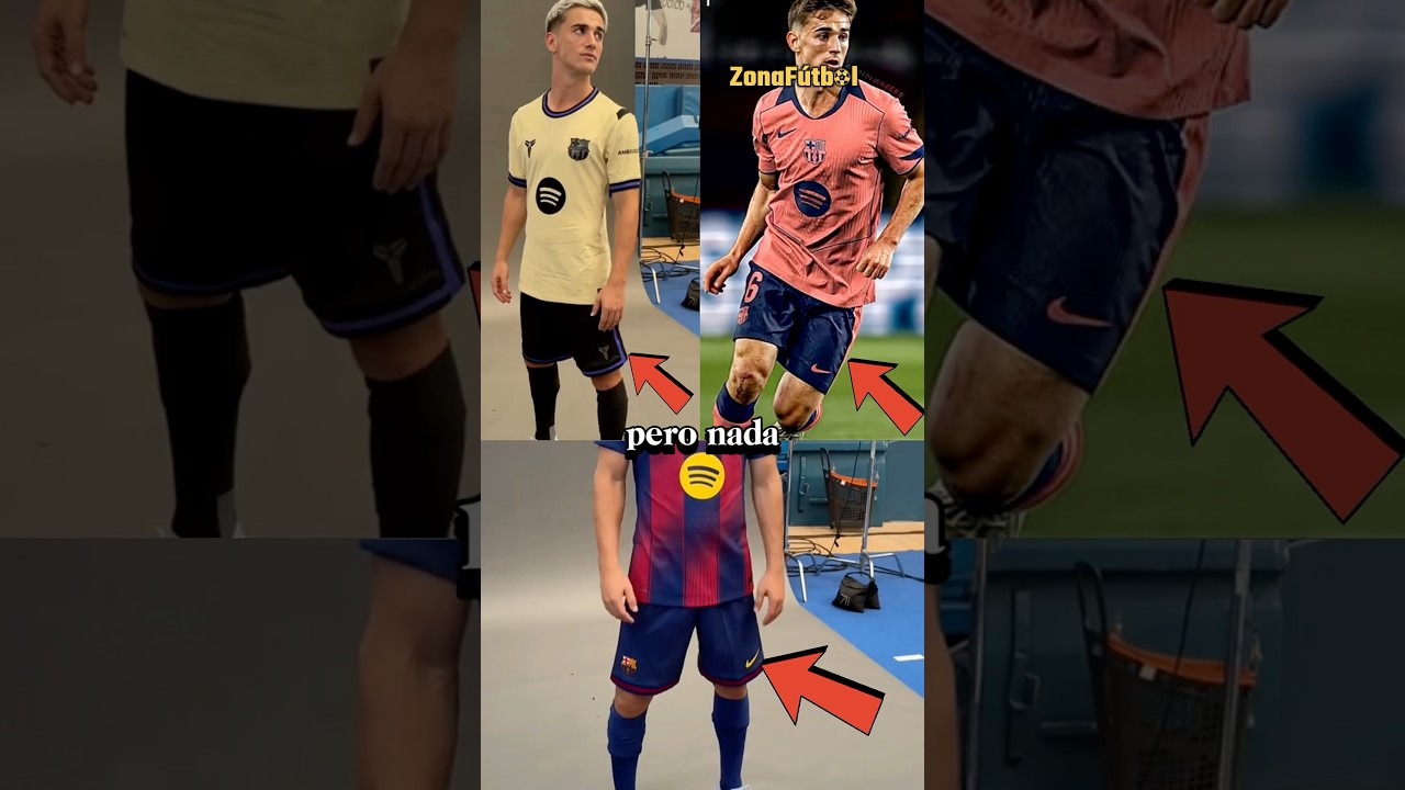 ¿Por qué el Barça no puede usar las camisetas nuevas en la mayoría de partidos fuera de casa? 🚫😳