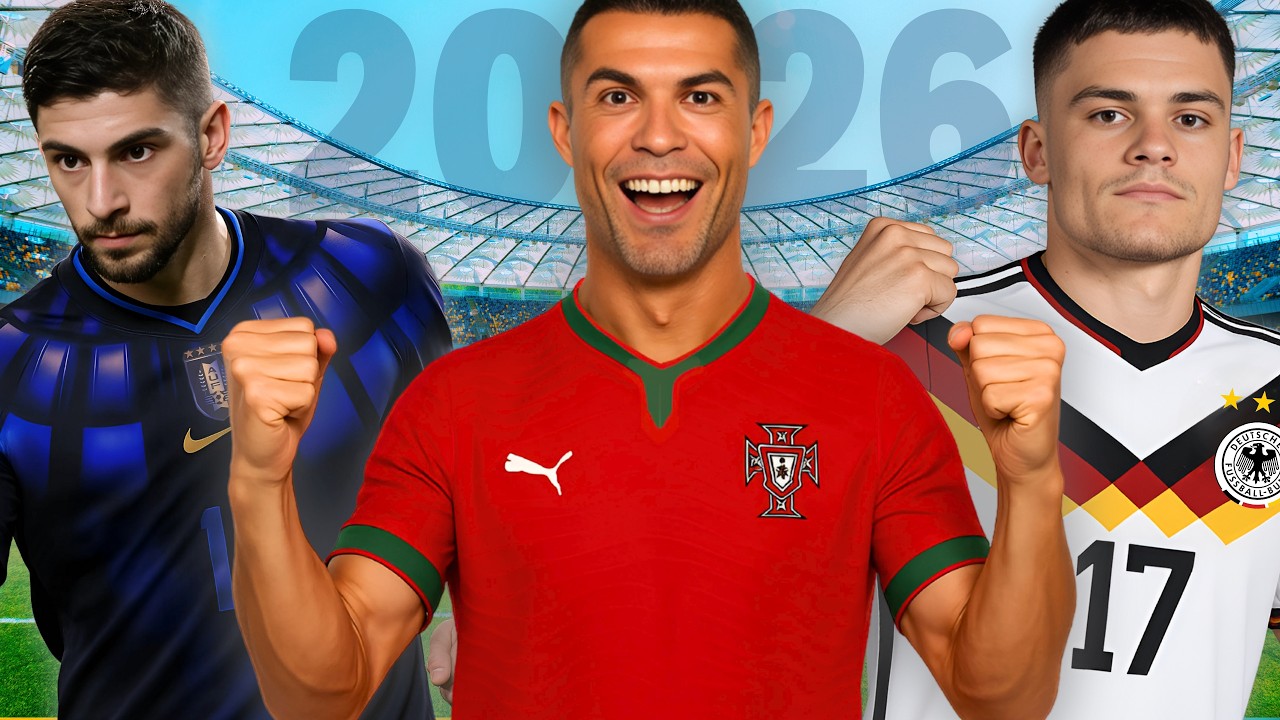 Nuevas Camisetas del Mundial 2026 🏆 Portugal, Argentina, México y Más