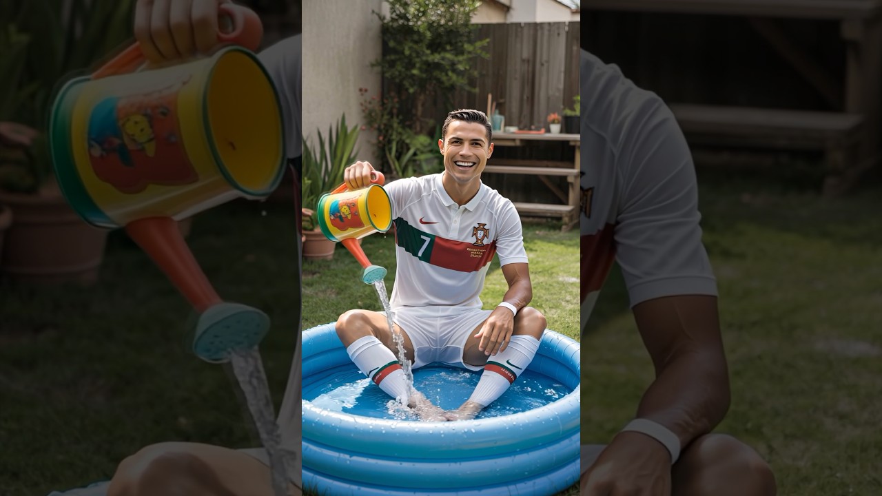 😢💦 Ronaldo Was Mocked By Messi For Not Having A Swimming Pool