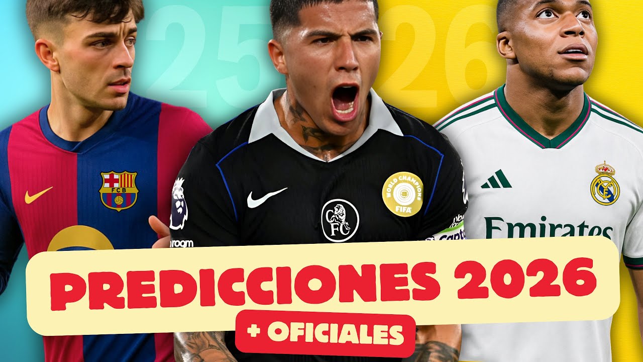 ¿Cómo Serán las Camisetas del Barcelona y Real Madrid 2026? Predicciones y oficiales 🔥