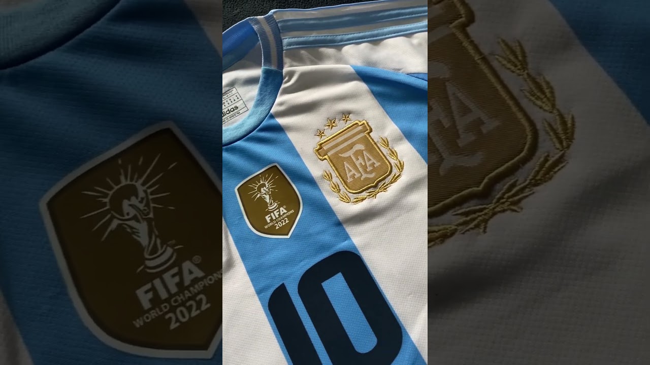 CAMISETA ARGENTINA 2024 de LIONEL MESSI #argentina #messi #leomessi #futbol #camisetasdefutbol #afa