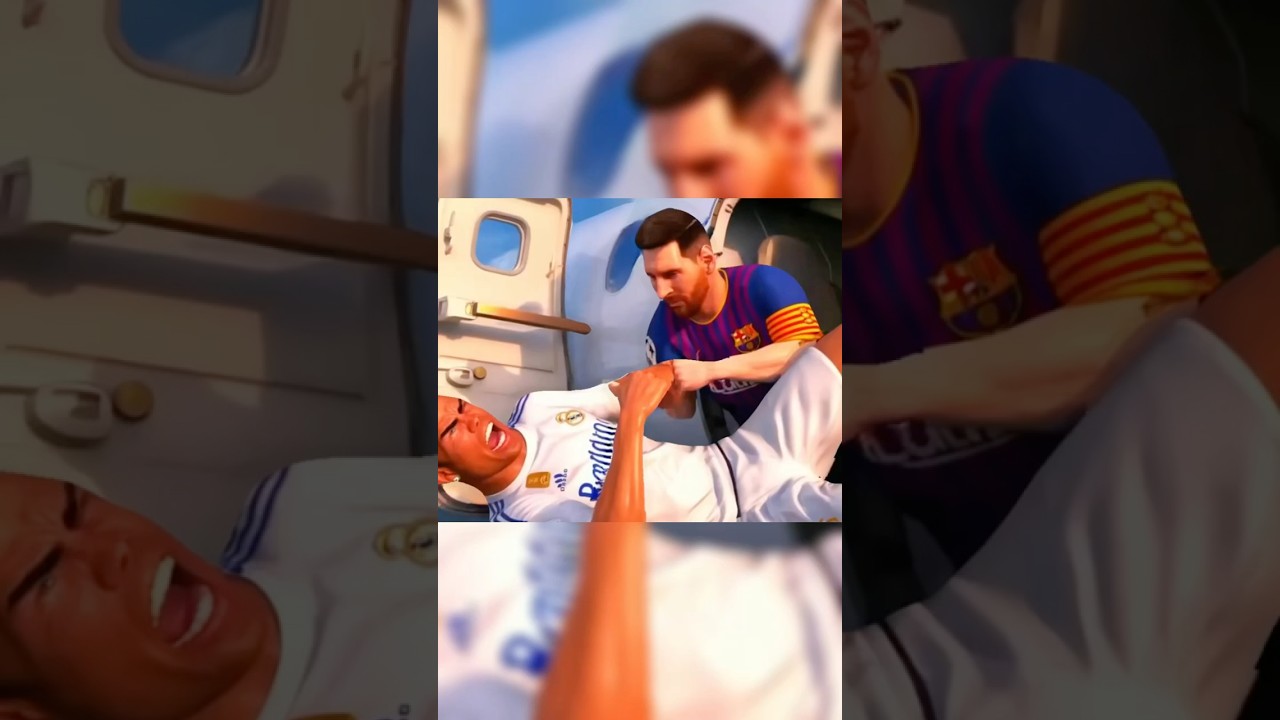 Pourquoi Messi maltraite Ronaldo ? 😭
