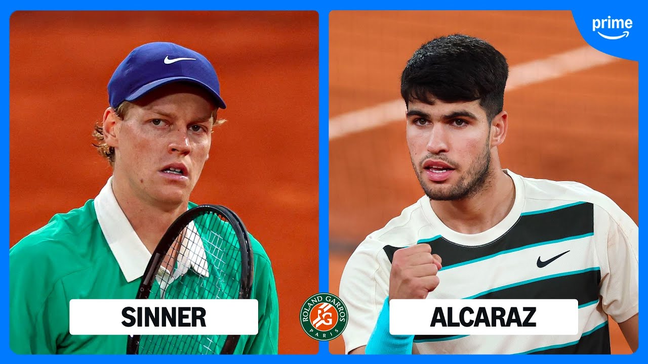 Résumé finale 🇮🇹 Jannik Sinner – Carlos Alcaraz 🇪🇸