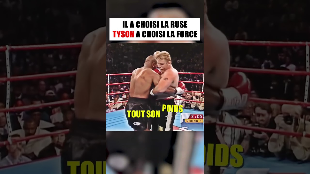 IL PENSAIT POUVOIR DÉFIER TYSON… GROSSE ERREUR! #shorts #boxing