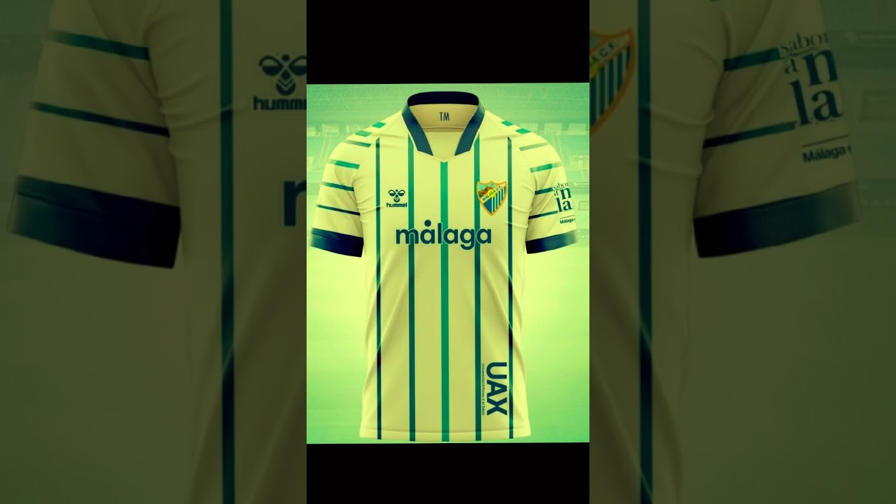 ¿Cual te gusta más la camiseta original o falso del málaga cf 25/26? #Málagacf #shorts #short #futbol